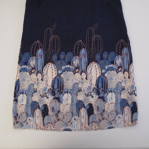 WEST MOON Boho Desert Cactus Dress - Picture 9 of 11